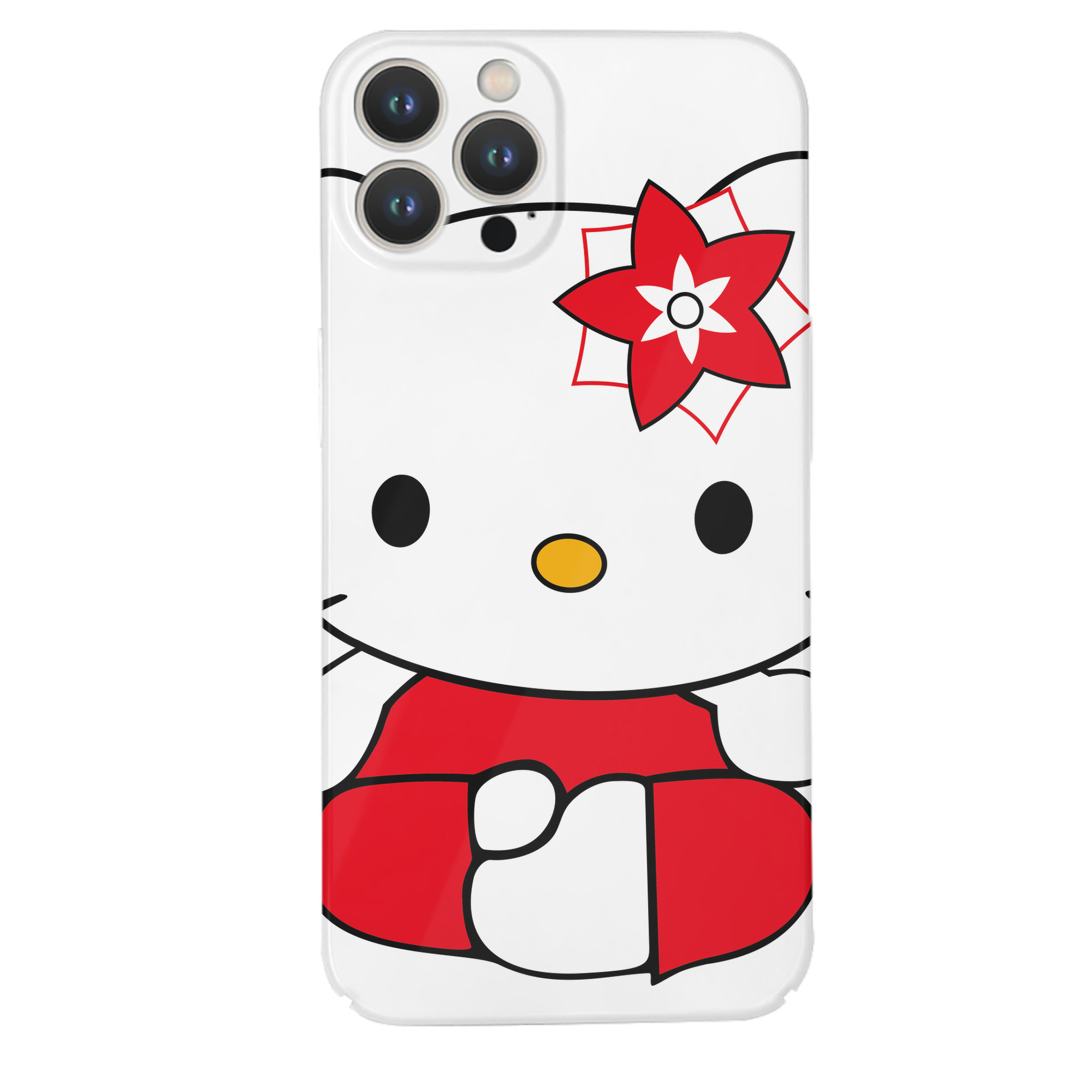 （画像用） Hello Kitty ハローキティ 【iPhone 14シリーズ対応】ハードケース